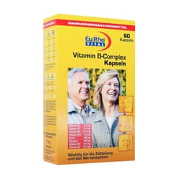 کپسول ویتامین ب کمپلکس یوروویتال بسته 60 عددی