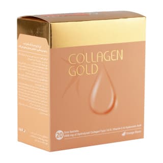 پودر کلاژن گلد آدریان بسته 20 عددی